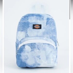 Dickies Mini Backpack BLUE Tie Dye 10x7.5”